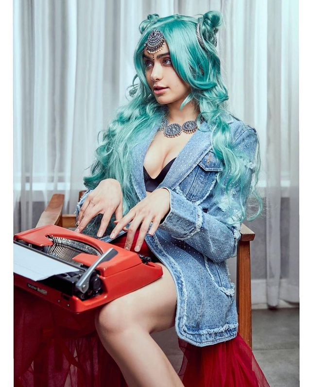 Staggering Poses Of Adah Sharma